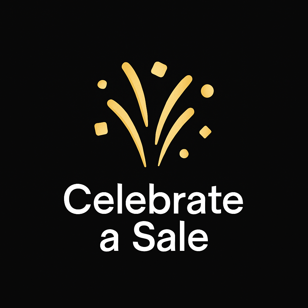 Celebrate a Sale Logo